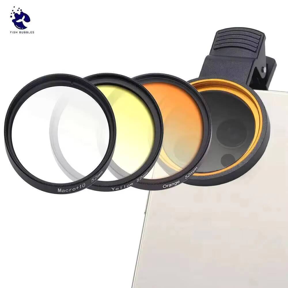Reef Tank Filter - Soczewki do akwarium 37MM/52MM, filtry do