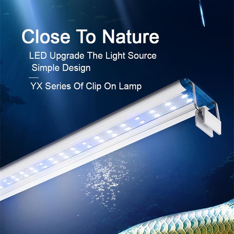 Aquarium Marine Lights - Rozszerzalny wodoodporny klips na lampę do