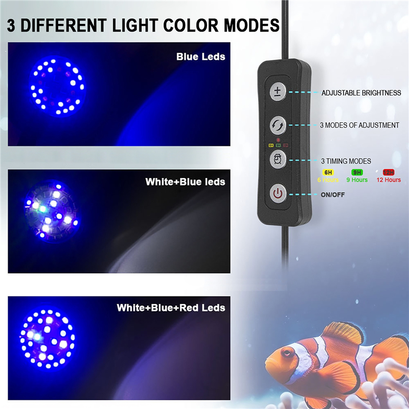 30W akwarium akwarium woda mor – Marine Coral recenzja i cena