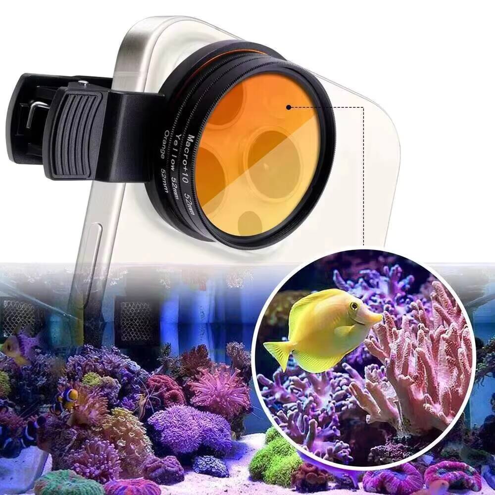 Soczewki do akwarium 37MM/52MM – Reef Tank Filter recenzja i cena