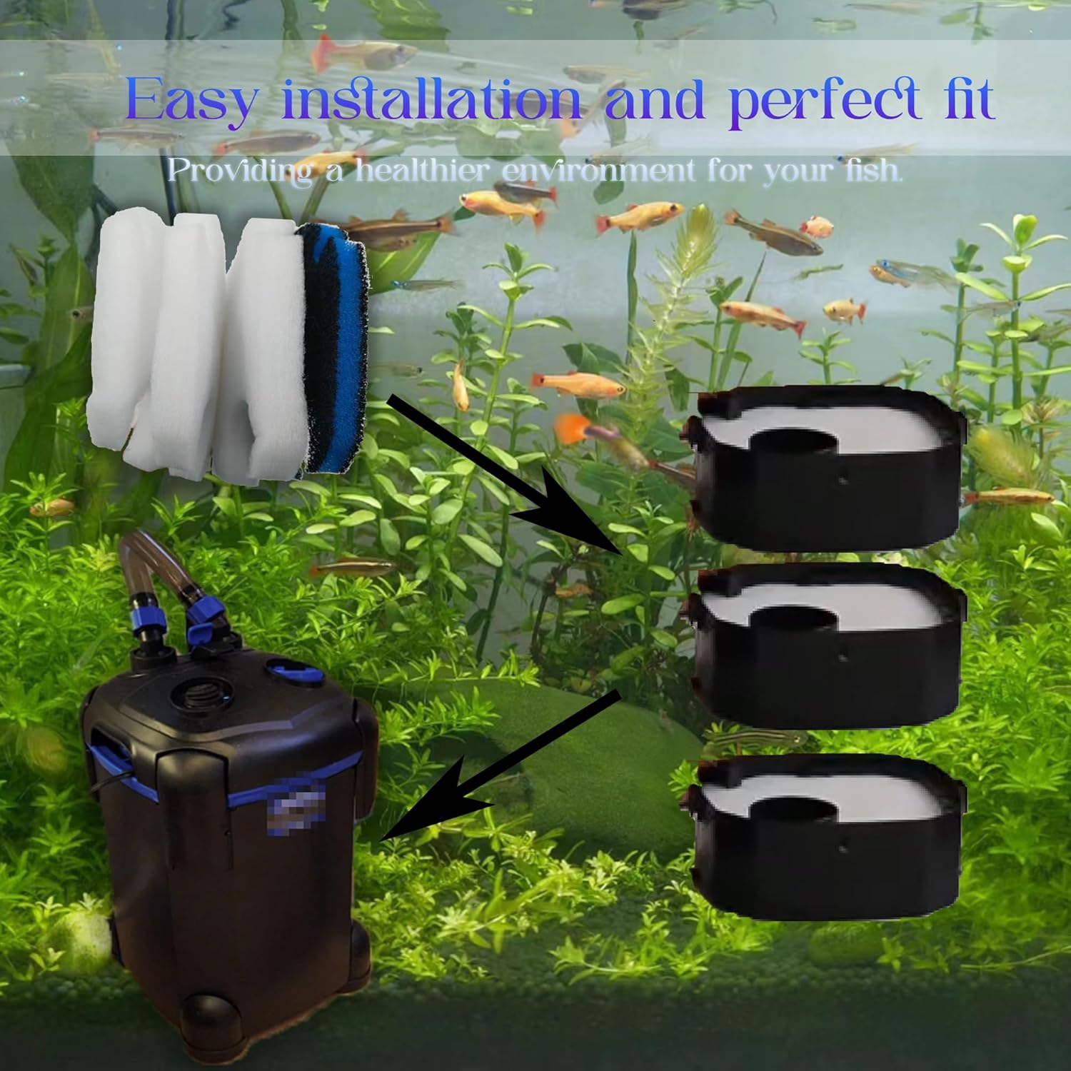 1 ZESTAW (8 SZT.) Podkładek do – Reef Tank Filter recenzja i cena