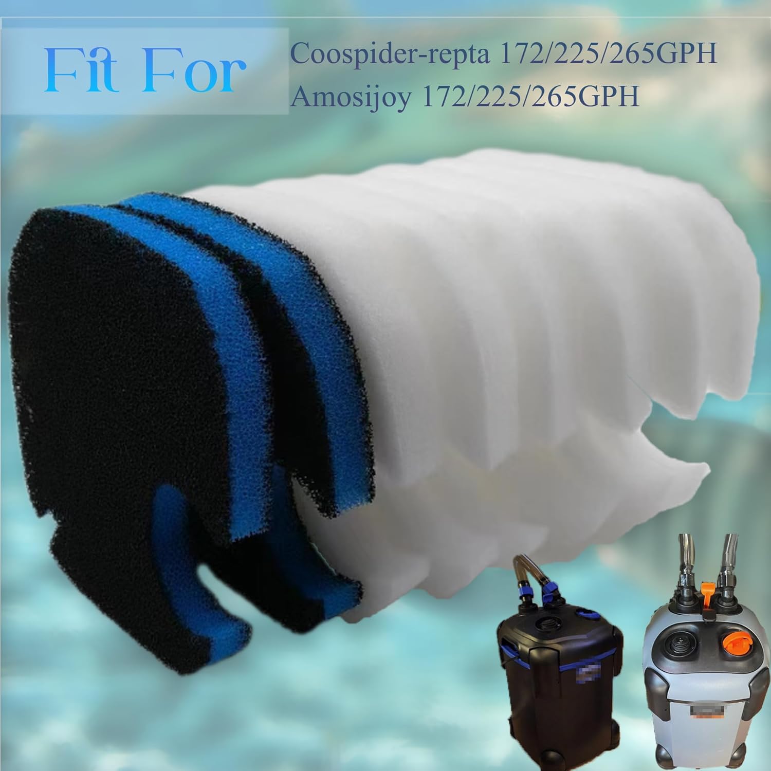 1 ZESTAW (8 SZT.) Podkładek do – Reef Tank Filter recenzja i cena